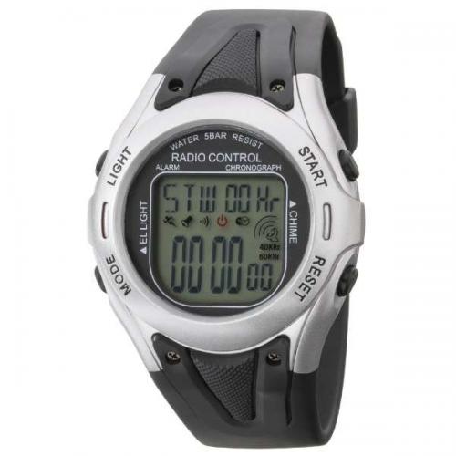 クレファー CREPHA 電波時計 デジタルウォッチ TE-D190-SV