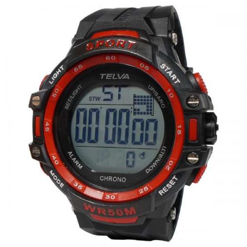 クレファー CREPHA 腕時計 デジタルウォッチ TE-D281-RD