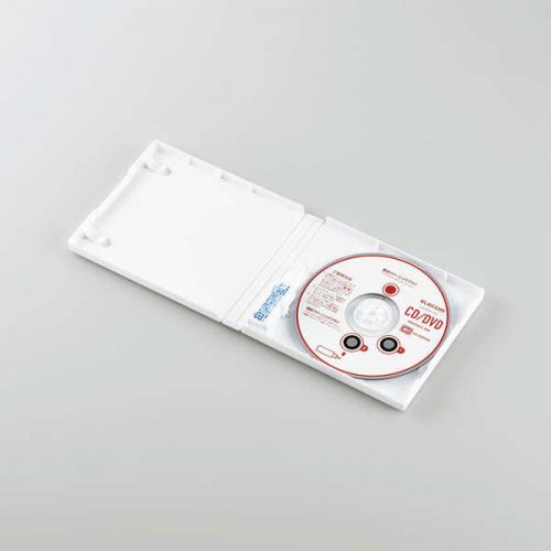 エレコム ELECOM DVDレンズクリーナー CD プレイヤー ドライブ 再生出来ない機器用 乾式 読込回復 ほこり クリーニング エラー 予防 約50回使用可能 CK-CDDVD3