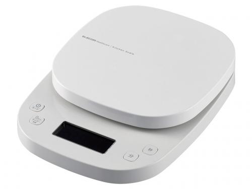 エレコム ELECOM タイマー付き キッチンスケール HCS-KS03WH