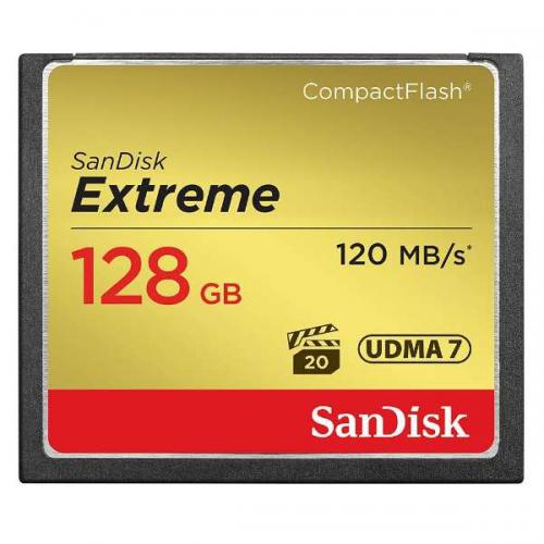 サンディスク SANDISK エクストリーム コンパクトフラッシュ 128GB SDCFXSB-128G-J61