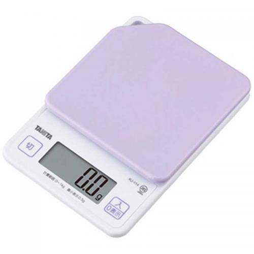 タニタ TANITA デジタルクッキングスケール ブルーベリーパープル KJ-114-PP