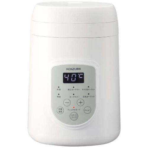 コイズミ KOIZUMI ヨーグルトメーカー ホワイト KYG0800-W