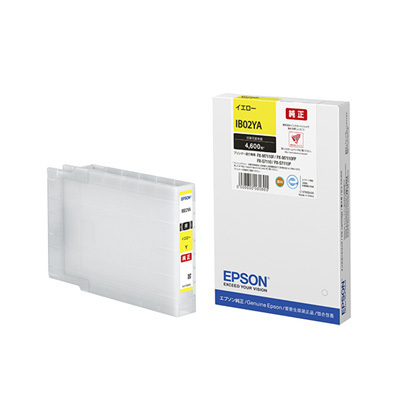 エプソン EPSON 純正インクカートリッジ イエロー IB02YA