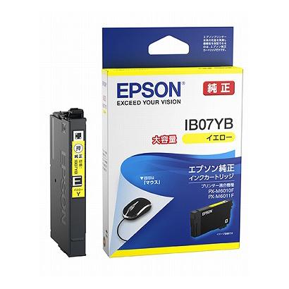 エプソン EPSON 純正インクカートリッジ イエロー IB07YB