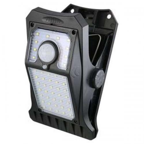 OnLord ソーラー充電式クリップ型LEDセンサーライト OL-336B