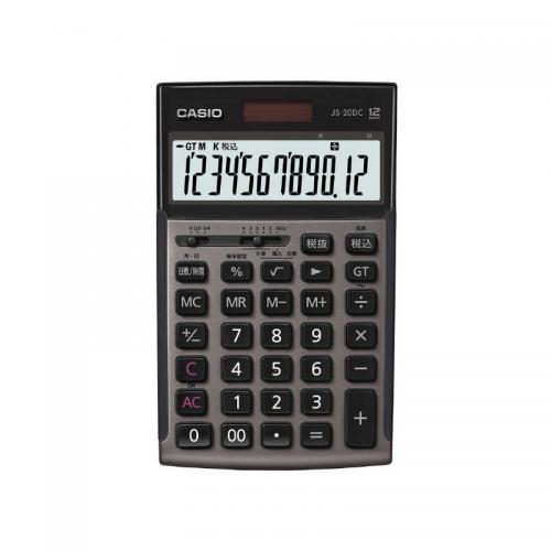カシオ CASIO 本格実務電卓 JS-20DC-GB-N