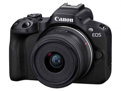 キヤノン Canon ミラーレスカメラ EOS R50 (ブラック)・RF-S18-45 IS STMレンズキット EOSR50BK-1845ISSTMLK