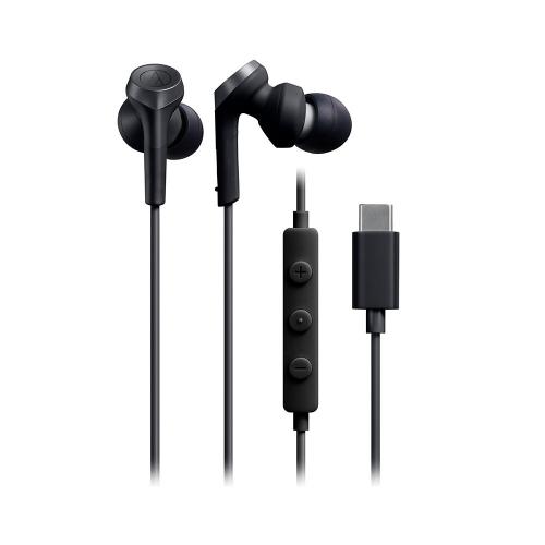 オーディオテクニカ audio-technica USB Type-C用イヤホン ブラック ATH-CKS330C-BK