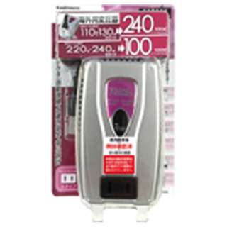 カシムラ 海外用変圧器 110-130V / 240VA 220-240V /100VA WT-73M KASHIMURA