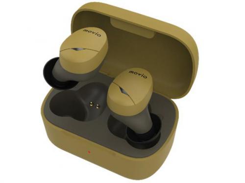 ナガオカ NAGAOKA 完全ワイヤレスイヤホン MOVIO トレッキングイエロー M310SHOESTYE