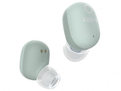 ナガオカ NAGAOKA 完全ワイヤレスイヤホン BEANS ピスタチオグリーン L102BEANPG