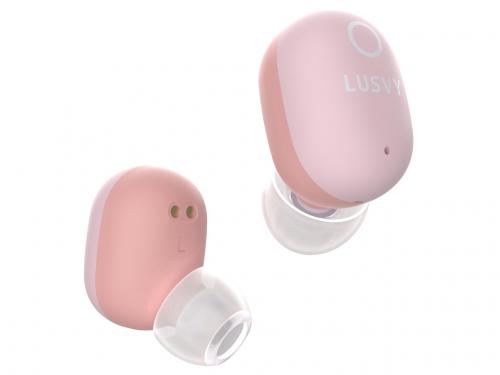 ナガオカ NAGAOKA 完全ワイヤレスイヤホン BEANS ルビーカカオピンク L102BEANRCP