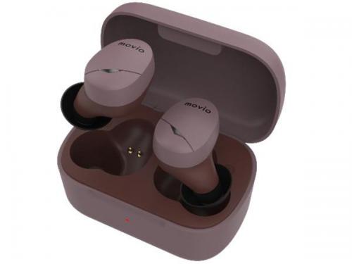 ナガオカ NAGAOKA 完全ワイヤレスイヤホン MOVIO セミフォーマルブラウン M310SHOESSBR