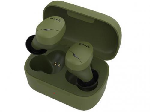 ナガオカ NAGAOKA 完全ワイヤレスイヤホン MOVIO リラックスグリーン M310SHOESRGN