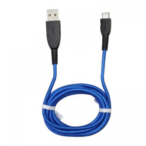 イツワ商事 Type-C 超屈曲タイプ 1.5M 青 MTCT1915CBU