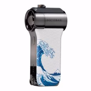 ドクターエア ドリームファクトリー エアロジェットS ジャパン 無段階風量調整レバー搭載 ストラップリング付 グレートウエーブ GFA-04GW
