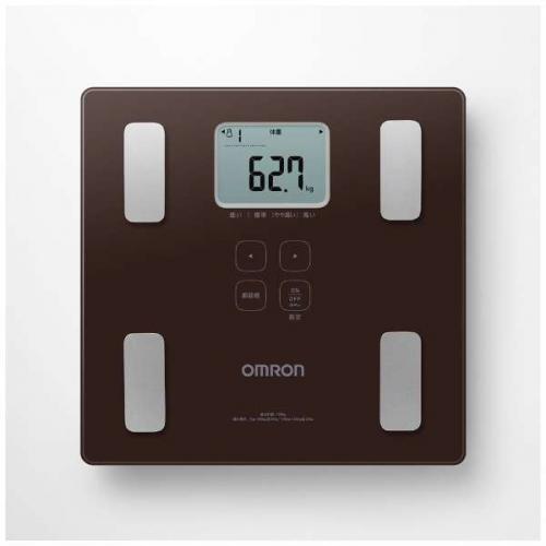 オムロン OMRON 体重体組成計 カラダスキャン ブラウン HBF-236-JBW