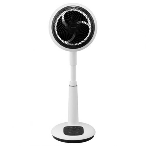 アイリスオーヤマ IRISOHYAMA DCモーター搭載リモコン付サーキュレーター扇風機 ホワイト KSF-DC183T-W