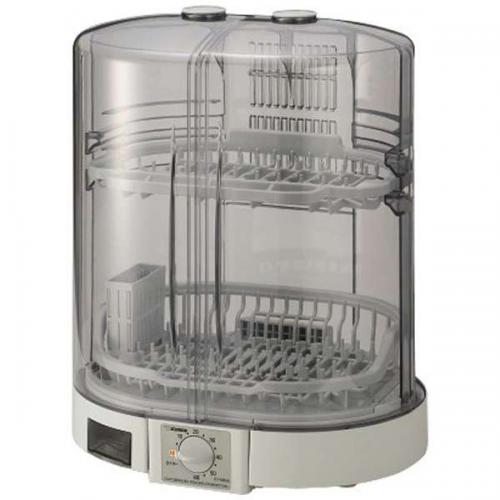 ZOJIRUSHI 食器乾燥機 5人用 80cmロング排水ホースつき グレー EY-KB50-HA 象印