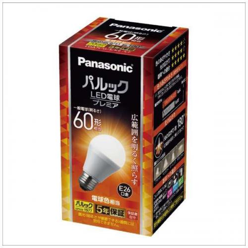 パナソニック Panasonic パルック LED電球 プレミア 60W 電球色 E26 LDA7LGSK6CF