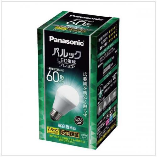 パナソニック Panasonic パルック LED電球 プレミア 60W 昼白色 E26 LDA7NGSK6CF