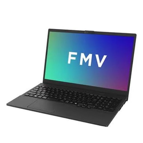 富士通 FUJITSU ノートパソコン 15.6型 core i5 メモリ8GB SSD256GB ブラック FMVE530KBA