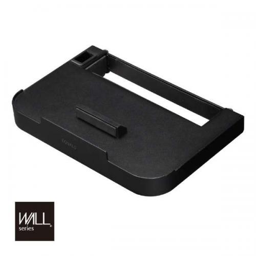 ナカムラ WALL テレビスタンド V3・V2・S1対応 ポータブルゲーム機ホルダー サテンブラック D05000029