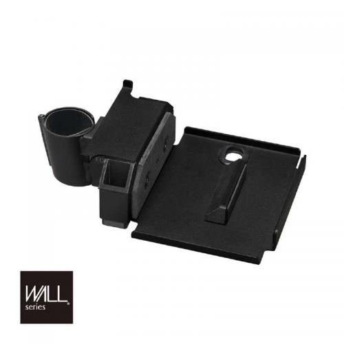 WALL テレビスタンド anataIROレギュラー/ハイタイプ対応 ポータブルゲーム機ホルダー サテンブラック M05000245