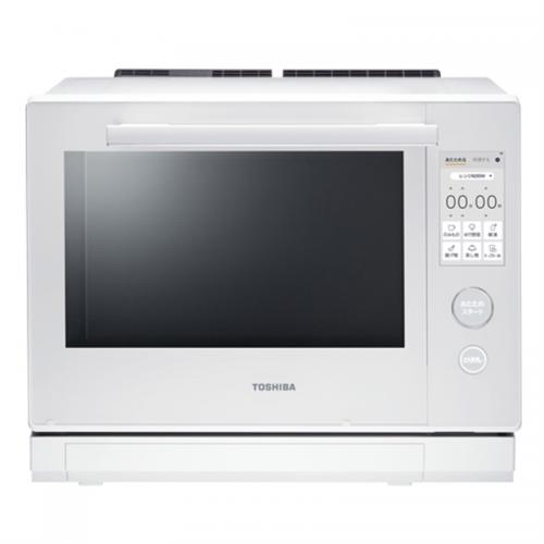 東芝 TOSHIBA 過熱水蒸気オーブンレンジ 石窯ドーム グランホワイト 30L ER-D7000B-W