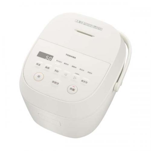 東芝　TOSHIBA  マイコン炊飯器 5.5合 ミルキーホワイト RC-10AMX-W