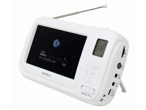 WINTECH ウィンテック ポータブルワンセグテレビ TVR-L38R