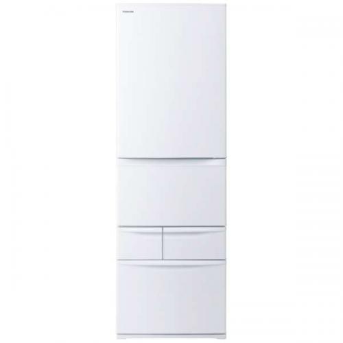 東芝 TOSHIBA 冷蔵庫 VEGETA(ベジータ)GHシリーズ 411L 5ドア 右開きタイプ マットホワイト GR-Y41GH-WU(大型)