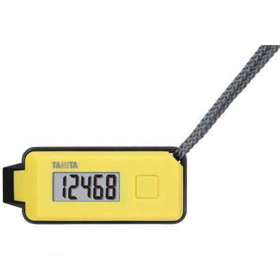 タニタ TANITA 3Dセンサー搭載 緊急ホイッスル付き歩数計 歩イッスル イエロー FB-738-YL