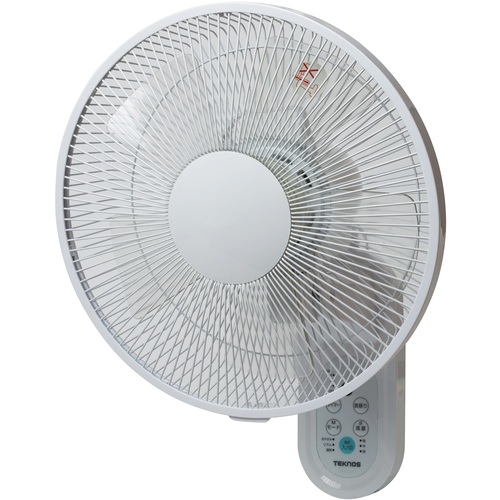 テクノス TEKNOS DCモーター壁掛けフルリモコン扇風機 30cm KI-DC338