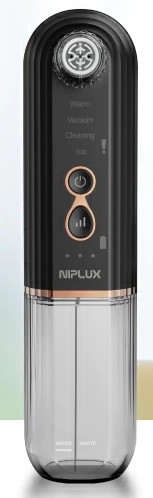 ニップラックス NIPLUX 毛穴吸引器 水流式 Multi Skin Cleaner NPMSC25-BK