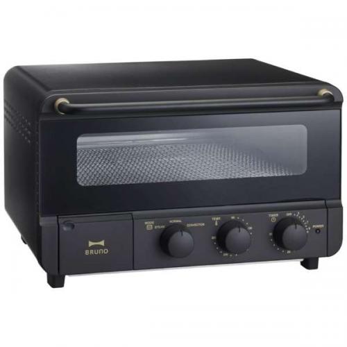 ブルーノ BRUNO スチーム&ベイク トースター ブラック BOE067-BK