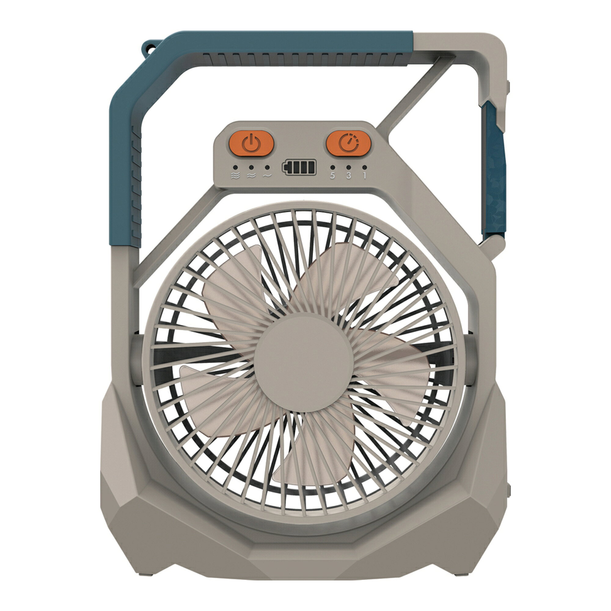 トップランド TOPLAND 扇風機 卓上扇 コードレスネイチャーFAN SF-DFC29-GK