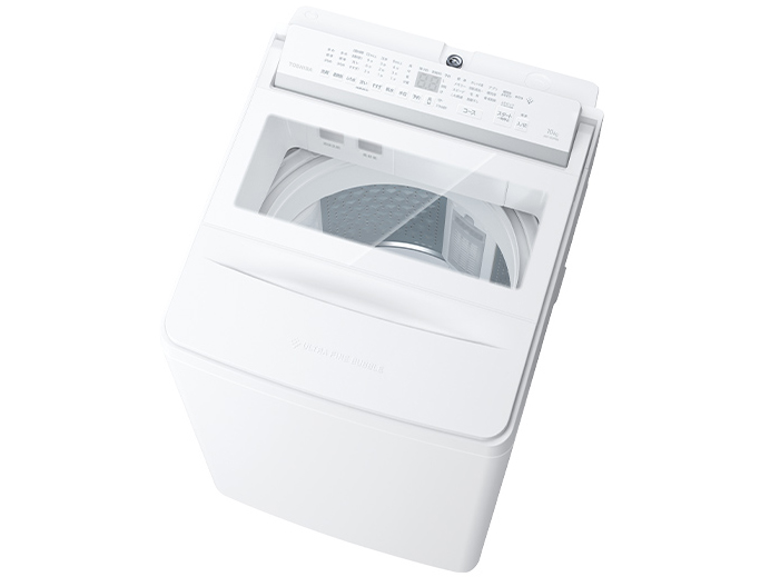 東芝 TOSHIBA 全自動洗濯機-インバーター洗濯機 ZABOON グランホワイト AW-10DPB6-W（大型）