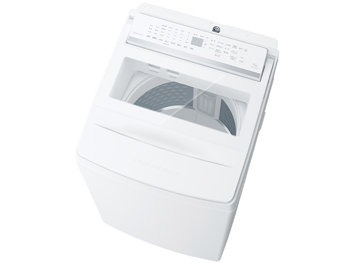 東芝 TOSHIBA 全自動洗濯機-インバーター洗濯機 ZABOON グランホワイト AW-9DPB6-W（大型）