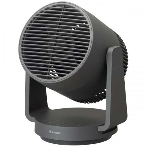 リズム時計 DCサーキュレーター Silky Wind Circulator ダークグレー 9ZFA39RH82