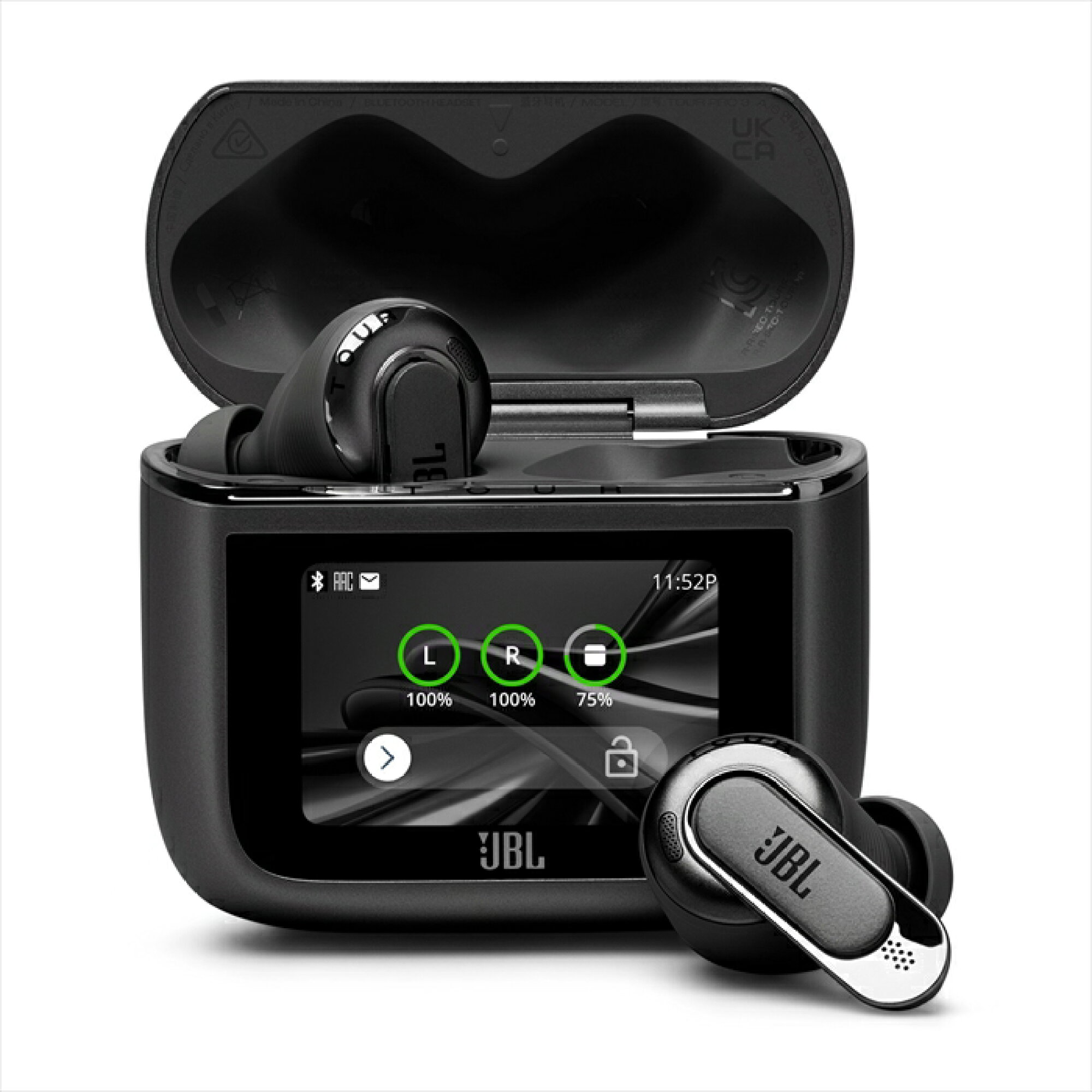 JBL イヤフォン TOURPRO3 黒 JBLTOURPRO3BLK