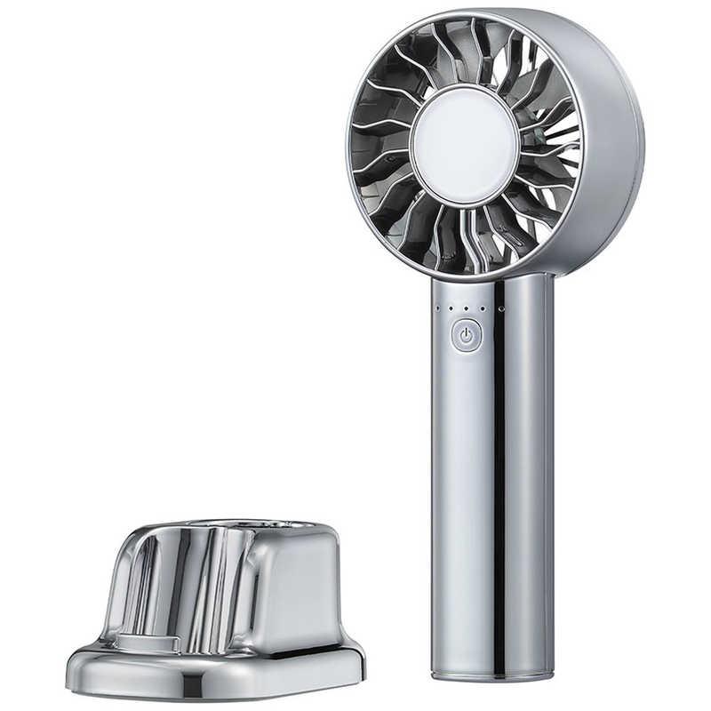 コイズミ KOIZUMI ハンディファン ミラーシルバー KPF0762S