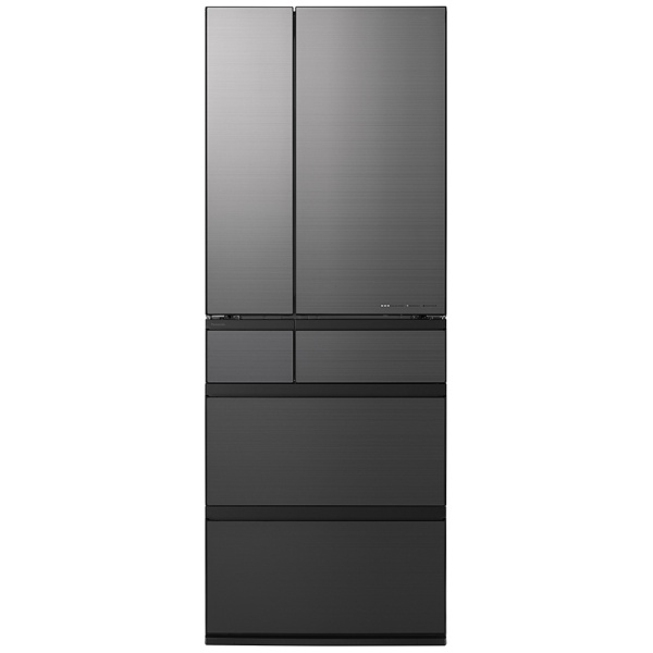 パナソニック Panasonic 6ドア冷凍冷蔵庫 ミスティスチールグレー NR-F60WX3-H（大型）