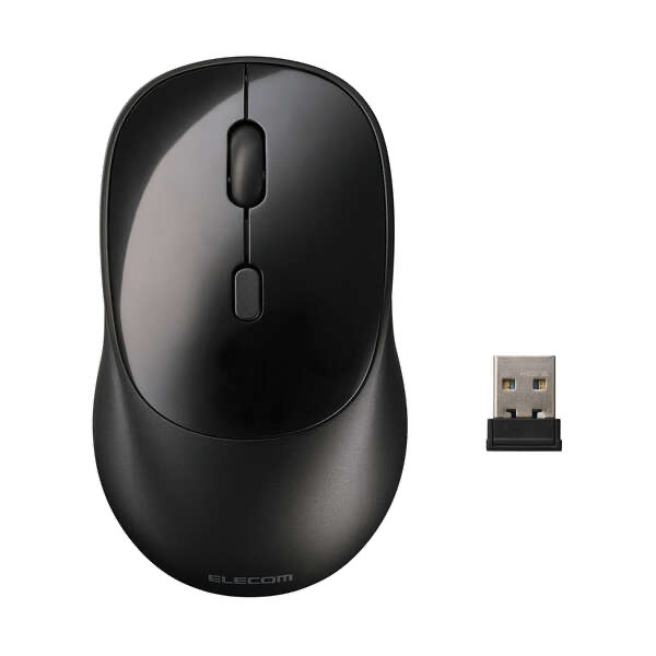エレコム ELECOM OSMOD USB無線/Bluetoothマウス[4ボタン/Mサイズ] ブラック M-MY20MBSBK