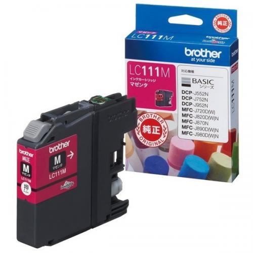brother 純正インクカートリッジ マゼンタ LC111M ブラザー