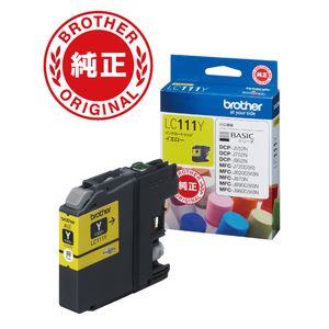 brother 純正インクカートリッジ イエロー LC111Y ブラザー