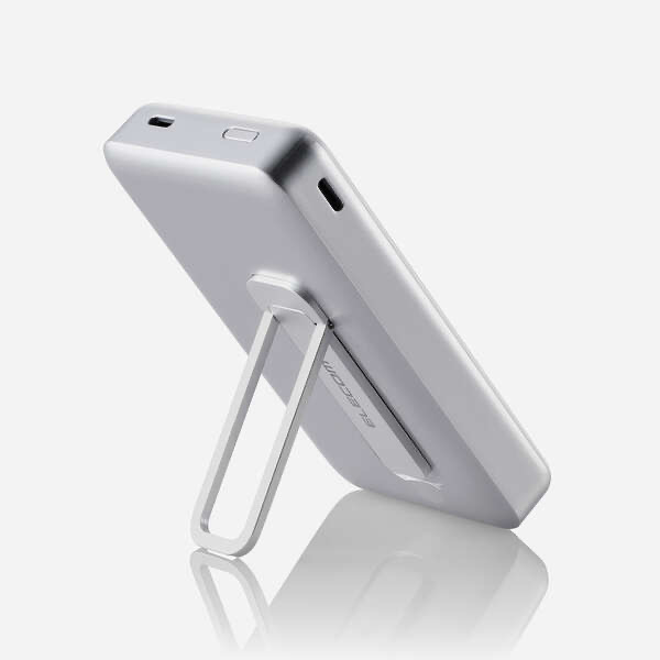 エレコム ELECOM ワイヤレスモバイルバッテリー(10000mAh/20W/スタンド付き) DE-C54-10000WH