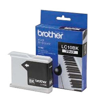 brother 純正インクカートリッジ 黒・ブラック LC10BK ブラザー