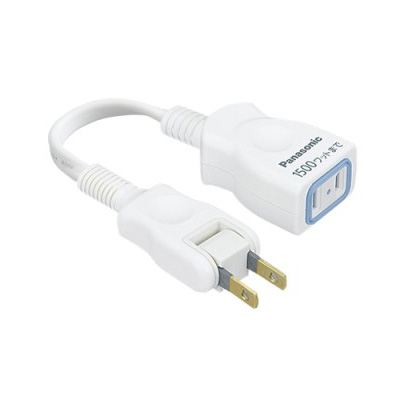 パナソニック Panasonic 延長コードX 10cm ホワイト WHA49101WP